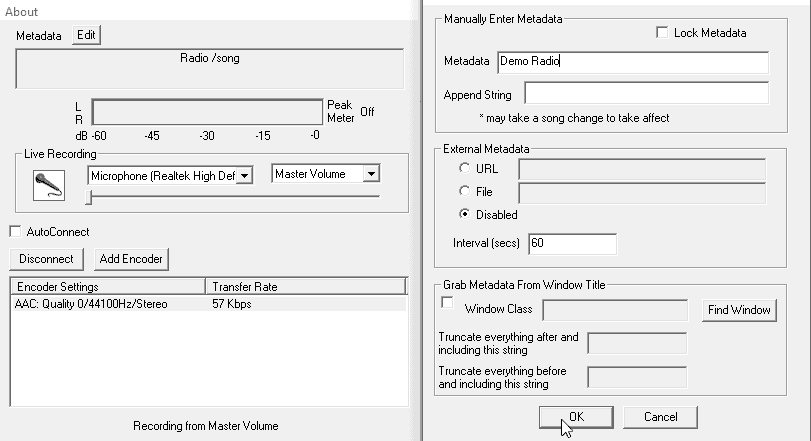 Altacast (formerly Oddcast/Edcast)