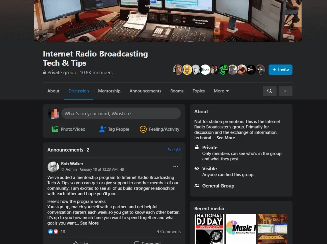 (2) Internet Radio Broadcasting Tech & Tips  - Radio Facebook Groups and Forums.webp