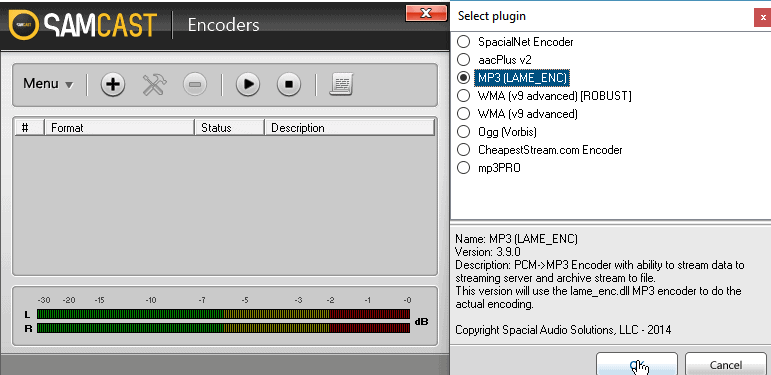 Sam cast Getting started