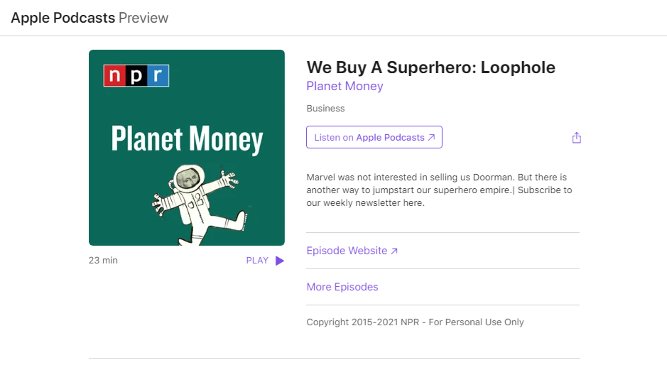 Radio Show Notes_Planet Money_ We Buy A Superhero.png