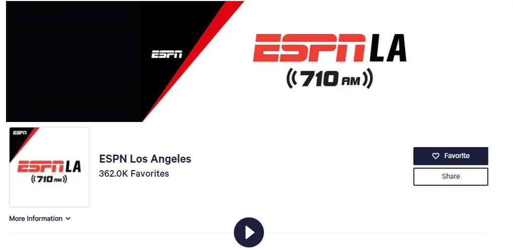 ESPN Los Angeles, KSPN 710 AM, Los Angeles, US _ Free Internet Radio _ Tune... & 3. Top five most popular formats on radio as of 2019 - Google Docs - Google.. 2021-02-05 at 9.39.53 AM.png